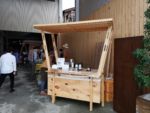 麻のネルドリップコーヒーを提供